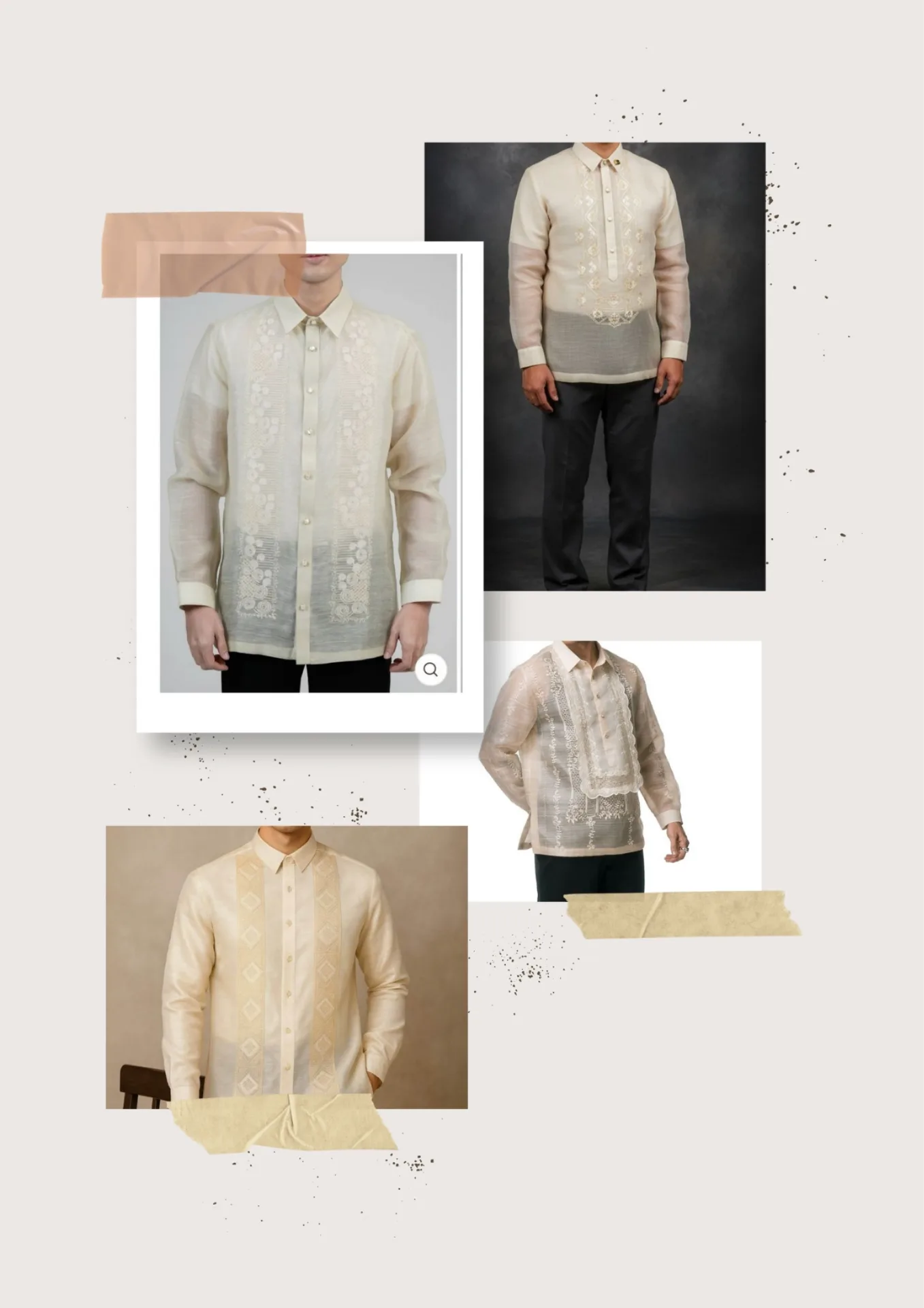Gentlemen attire reference