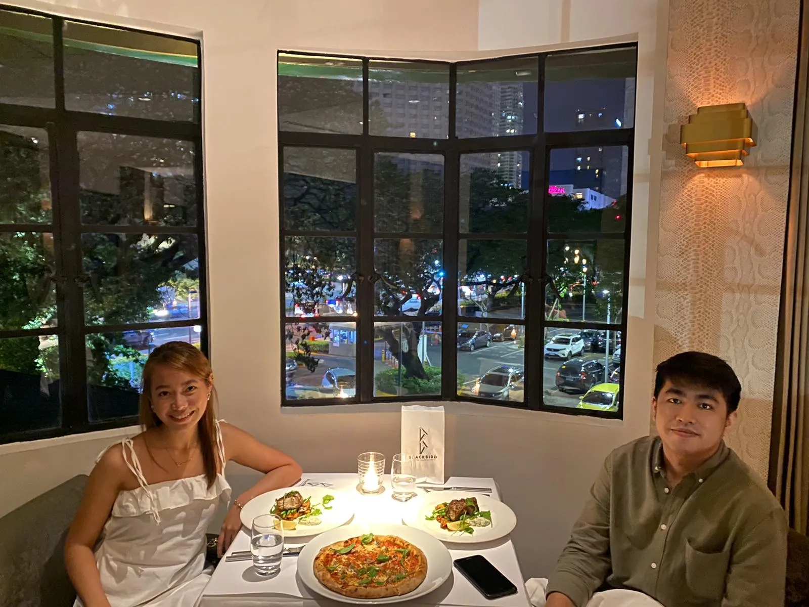 Cedric & Karen - First date as a couple