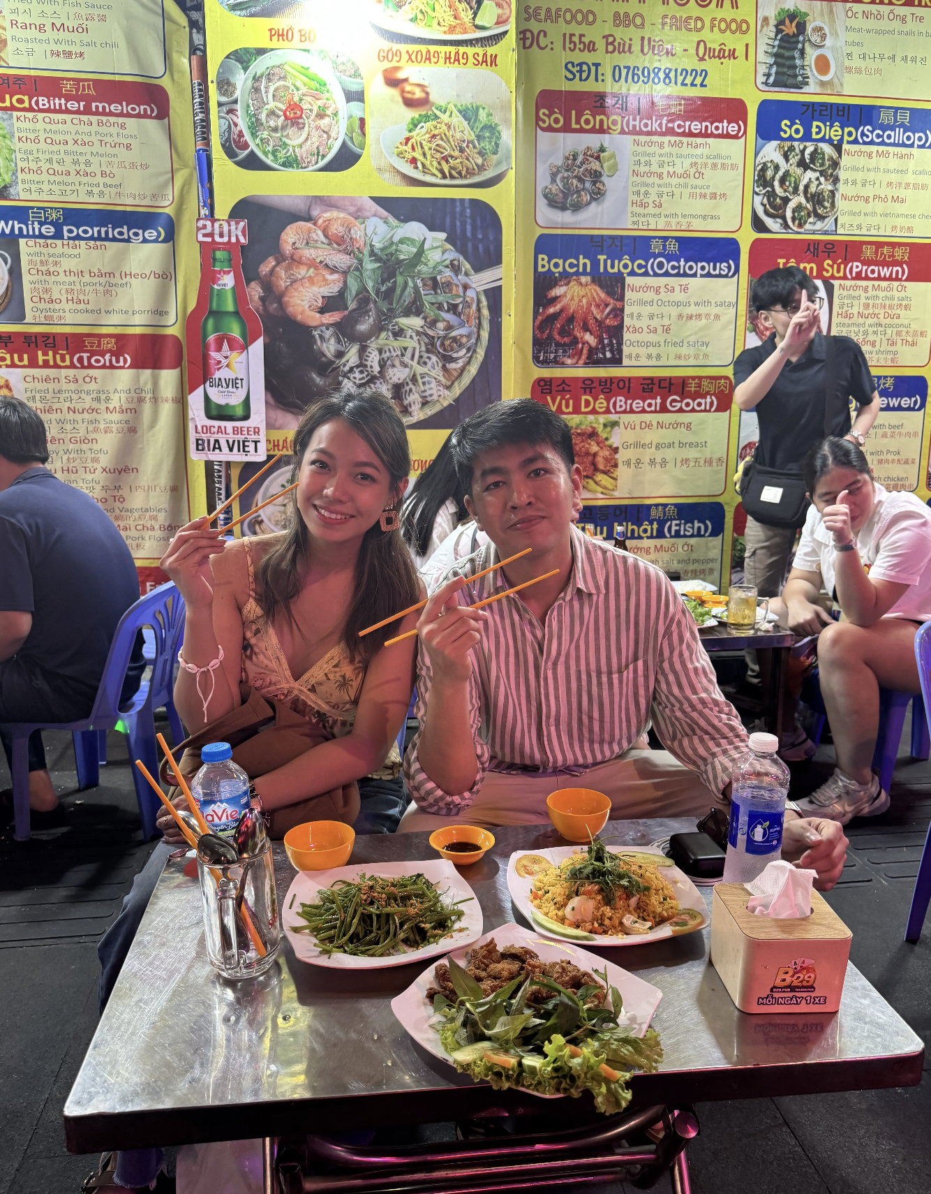 Cedric & Karen - First international travel